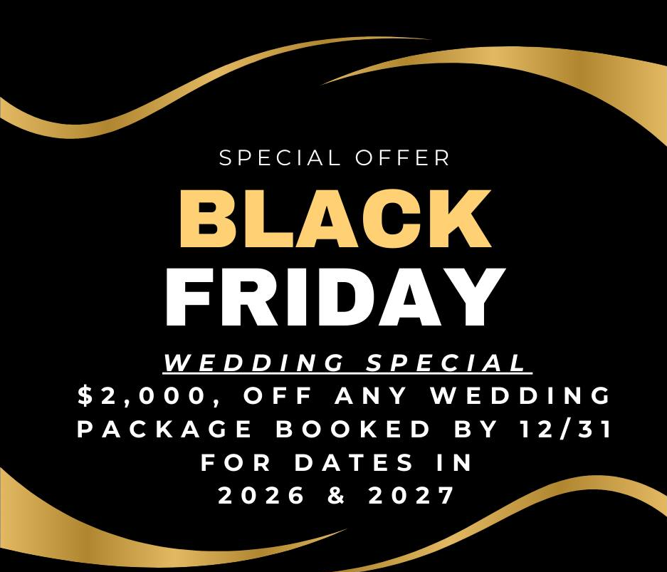 a black and gold banner